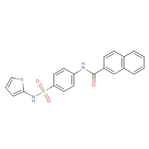 873307-28-9  2-Naphthalenecarboxamide, N-[4-[(2-thienylamino)sulfonyl]phenyl]-