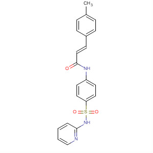 873307-79-0  2-Propenamide,3-(4-methylphenyl)-N-[4-[(2-pyridinylamino)sulfonyl]phenyl]-, (2E)-