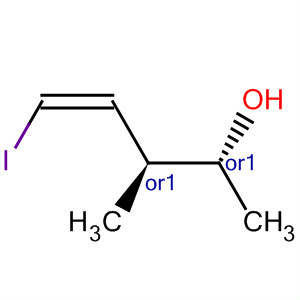 873309-70-7  4-Penten-2-ol, 5-iodo-3-methyl-, (2R,3S,4Z)-rel- 873309-70-7  4-Penten-2-ol, 5-iodo-3-methyl-, (2R,3S,4Z)-rel-