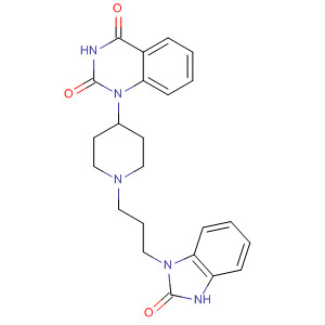 873313-52-1  2,4(1H,3H)-Quinazolinedione,1-[1-[3-(2,3-dihydro-2-oxo-1H-benzimidazol-1-yl)propyl]-4-piperidinyl]-