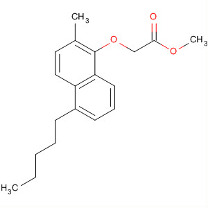 873426-47-2  Acetic acid, [(2-methyl-5-pentyl-1-naphthalenyl)oxy]-, methyl ester