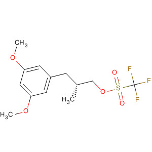 873428-86-5  Methanesulfonic acid, trifluoro-,(2R)-3-(3,5-dimethoxyphenyl)-2-methylpropyl ester