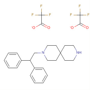 873433-48-8  3,9-Diazaspiro[5.5]undecane, 3-(2,2-diphenylethyl)-,bis(trifluoroacetate)