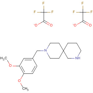 873433-76-2  2,9-Diazaspiro[5.5]undecane, 9-[(3,4-dimethoxyphenyl)methyl]-,bis(trifluoroacetate)