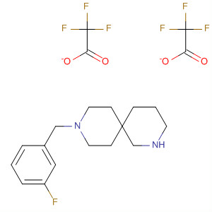 873433-80-8  2,9-Diazaspiro[5.5]undecane, 9-[(3-fluorophenyl)methyl]-,bis(trifluoroacetate)