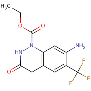 873434-47-0  2-Quinoxalinecarboxylic acid,7-amino-1,2,3,4-tetrahydro-3-oxo-6-(trifluoromethyl)-, ethyl ester
