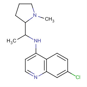 873437-63-9  4-Quinolinamine, 7-chloro-N-[1-(1-methyl-2-pyrrolidinyl)ethyl]-