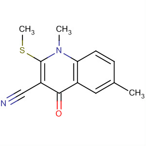 873437-89-9  3-Quinolinecarbonitrile, 1,4-dihydro-1,6-dimethyl-2-(methylthio)-4-oxo-