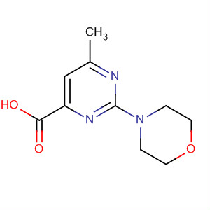873450-14-7  4-Pyrimidinecarboxylic acid, 6-methyl-2-(4-morpholinyl)-