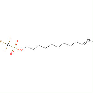 873465-08-8  Methanesulfonic acid, trifluoro-, 10-undecenyl ester
