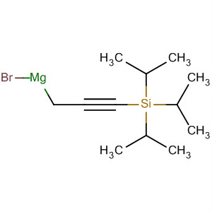 87350-60-5  Magnesium, bromo[3-[tris(1-methylethyl)silyl]-2-propynyl]-