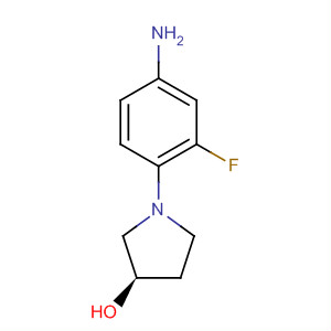 873537-42-9  3-Pyrrolidinol, 1-(4-amino-2-fluorophenyl)-, (3R)-