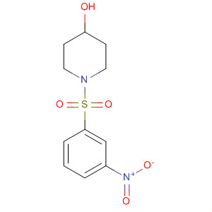 873537-43-0  4-Piperidinol, 1-[(3-nitrophenyl)sulfonyl]-