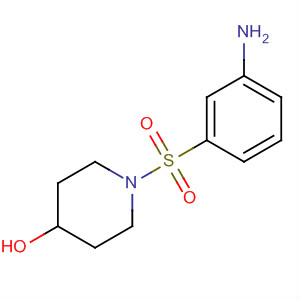 873537-44-1  4-Piperidinol, 1-[(3-aminophenyl)sulfonyl]-