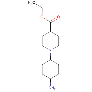 873537-72-5  4-Piperidinecarboxylic acid, 1-(4-aminocyclohexyl)-, ethyl ester