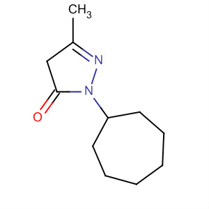 873538-70-6  3H-Pyrazol-3-one, 2-cycloheptyl-2,4-dihydro-5-methyl- 873538-70-6  3H-Pyrazol-3-one, 2-cycloheptyl-2,4-dihydro-5-methyl-