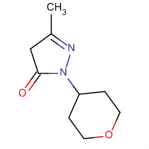 873539-72-1  3H-Pyrazol-3-one, 2,4-dihydro-5-methyl-2-(tetrahydro-2H-pyran-4-yl)- 873539-72-1  3H-Pyrazol-3-one, 2,4-dihydro-5-methyl-2-(tetrahydro-2H-pyran-4-yl)-