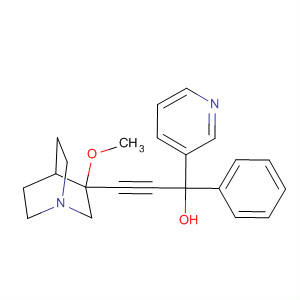 873542-44-0  3-Pyridinemethanol,a-[(3-methoxy-1-azabicyclo[2.2.2]oct-3-yl)ethynyl]-a-phenyl-