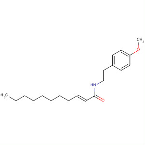 873549-82-7  2-Undecenamide, N-[2-(4-methoxyphenyl)ethyl]-, (2E)-