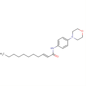 873549-85-0  2-Undecenamide, N-[4-(4-morpholinyl)phenyl]-, (2E)-