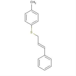 873573-89-8  Benzene, 1-methyl-4-[[(2E)-3-phenyl-2-propenyl]thio]-