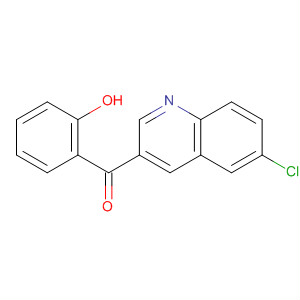 873577-05-0  Methanone, (6-chloro-3-quinolinyl)(2-hydroxyphenyl)-