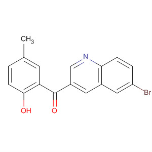873577-09-4  Methanone, (6-bromo-3-quinolinyl)(2-hydroxy-5-methylphenyl)-