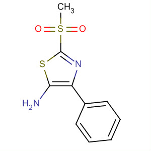 873581-34-1  5-Thiazolamine, 2-(methylsulfonyl)-4-phenyl-