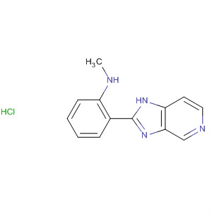 87359-16-8  Benzenamine, 2-(1H-imidazo[4,5-c]pyridin-2-yl)-N-methyl-,monohydrochloride