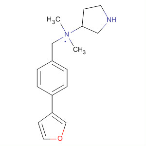 873667-29-9  3-Pyrrolidinamine, 1-[[4-(3-furanyl)phenyl]methyl]-N,N-dimethyl-