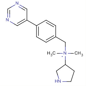 873667-43-7  3-Pyrrolidinamine, N,N-dimethyl-1-[[4-(5-pyrimidinyl)phenyl]methyl]-