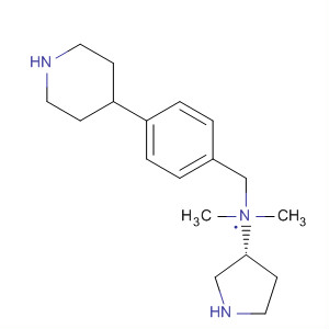 873667-48-2  3-Pyrrolidinamine, N,N-dimethyl-1-[[4-(4-piperidinyl)phenyl]methyl]-,(3R)-