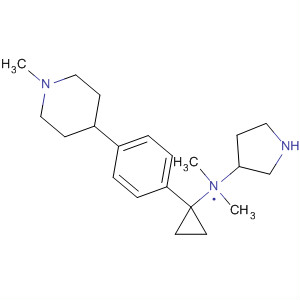 873667-56-2  3-Pyrrolidinamine,N,N-dimethyl-1-[1-[4-(1-methyl-4-piperidinyl)phenyl]cyclopropyl]-