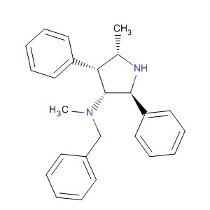 873668-90-7  3-Pyrrolidinamine, 1,5-dimethyl-2,4-diphenyl-N-(phenylmethyl)-,(2S,3R,4R,5S)-