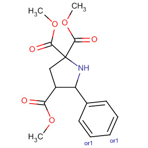 873686-66-9  2,2,4-Pyrrolidinetricarboxylic acid, 5-phenyl-, trimethyl ester,(4R,5S)-rel-
