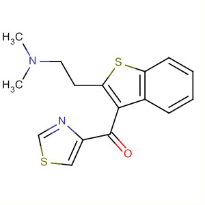 873693-64-2  Methanone, [2-[2-(dimethylamino)ethyl]benzo[b]thien-3-yl]-4-thiazolyl-