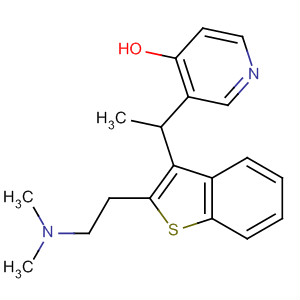 873693-89-1  4-Pyridinol, 3-[1-[2-[2-(dimethylamino)ethyl]benzo[b]thien-3-yl]ethyl]-