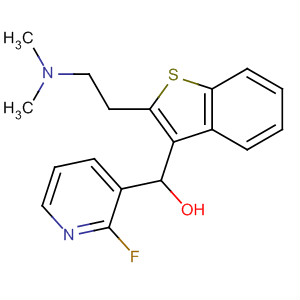 873694-24-7  3-Pyridinemethanol,a-[2-[2-(dimethylamino)ethyl]benzo[b]thien-3-yl]-2-fluoro-