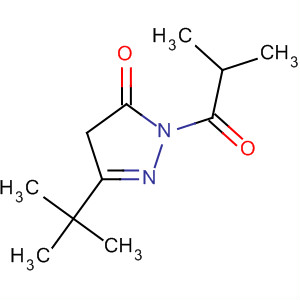 873795-89-2  3H-Pyrazol-3-one,5-(1,1-dimethylethyl)-2,4-dihydro-2-(2-methyl-1-oxopropyl)- 873795-89-2  3H-Pyrazol-3-one,5-(1,1-dimethylethyl)-2,4-dihydro-2-(2-methyl-1-oxopropyl)-