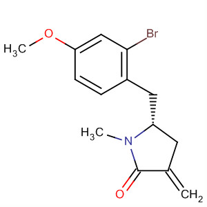 873843-71-1  2-Pyrrolidinone,5-[(2-bromo-4-methoxyphenyl)methyl]-1-methyl-3-methylene-, (5S)-
