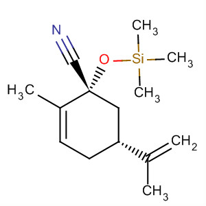 873848-76-1  2-Cyclohexene-1-carbonitrile,2-methyl-5-(1-methylethenyl)-1-[(trimethylsilyl)oxy]-, (1R,5R)-