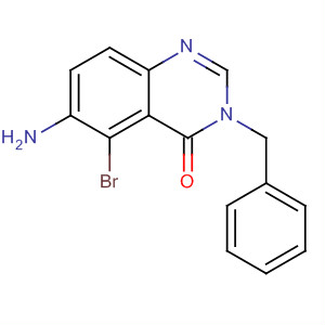 873850-13-6  4(3H)-Quinazolinone, 6-amino-5-bromo-3-(phenylmethyl)-