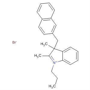 873868-18-9  3H-Indolium, 2,3-dimethyl-3-(2-naphthalenylmethyl)-1-propyl-, bromide