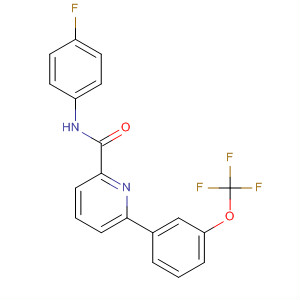 873874-77-2  2-Pyridinecarboxamide,N-(4-fluorophenyl)-6-[3-(trifluoromethoxy)phenyl]-