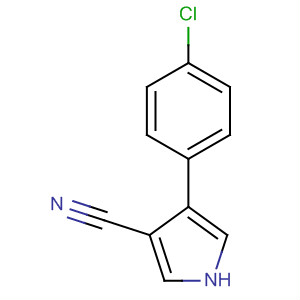 87388-07-6  1H-Pyrrole-3-carbonitrile, 4-(4-chlorophenyl)-