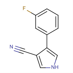 87388-09-8  1H-Pyrrole-3-carbonitrile, 4-(3-fluorophenyl)-