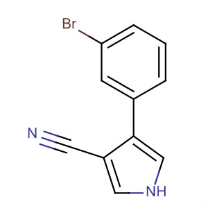 87388-10-1  1H-Pyrrole-3-carbonitrile, 4-(3-bromophenyl)-