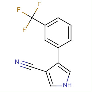 87388-15-6  1H-Pyrrole-3-carbonitrile, 4-[3-(trifluoromethyl)phenyl]-