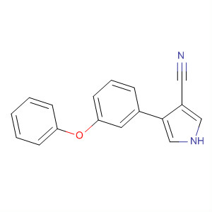 87388-16-7  1H-Pyrrole-3-carbonitrile, 4-(3-phenoxyphenyl)-