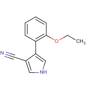 87388-21-4  1H-Pyrrole-3-carbonitrile, 4-(2-ethoxyphenyl)-